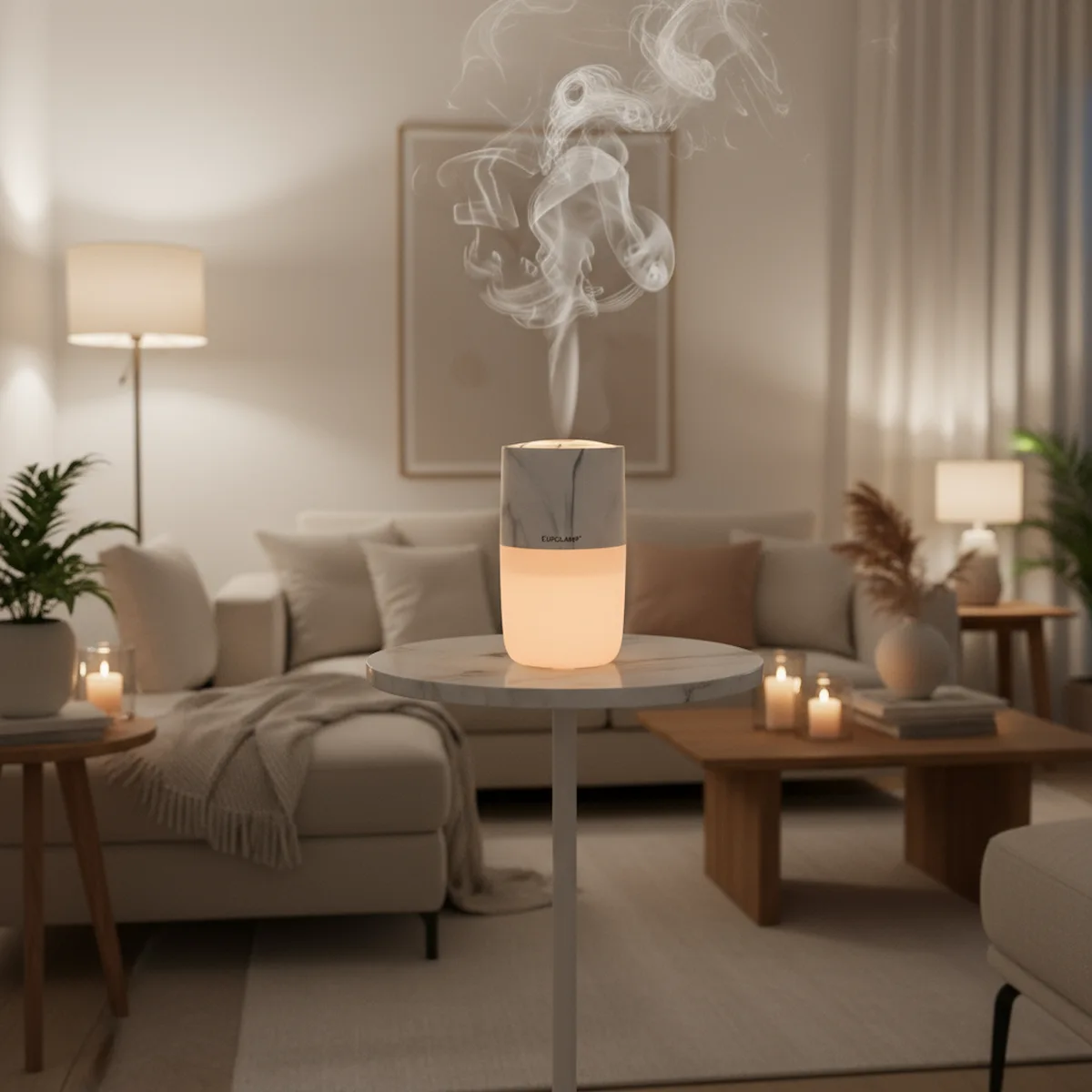 Φορητό Aroma Diffuser - Marble 300ml - Image 4