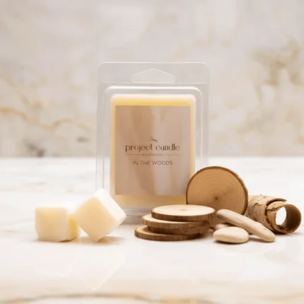 Wax melts In The Woods για wax burner με κομψό ξυλώδες άρωμα.